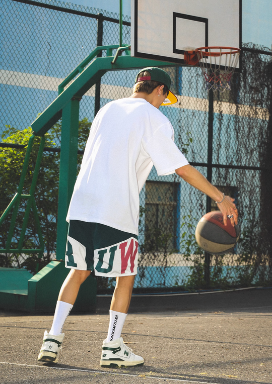 UNTILWERICH UWR Printed Basketball Shorts | Face 3 Face