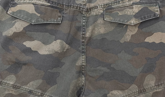 UNTILWERICH Camouflage Multi Pocket Work Cargo Shorts | Face 3 Face
