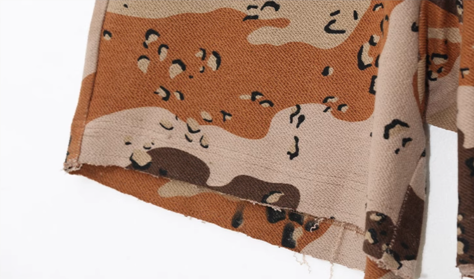 UNTILWERICH Terry Camouflage Drawstring Sweat Shorts | Face 3 Face