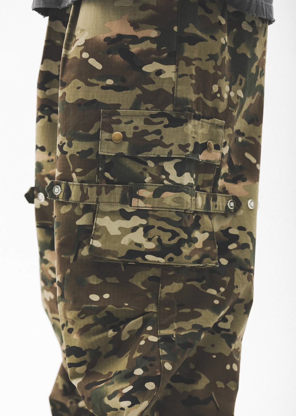 UNTILWERICH Military Camouflage Paratrooper Work Pants | Face 3 Face