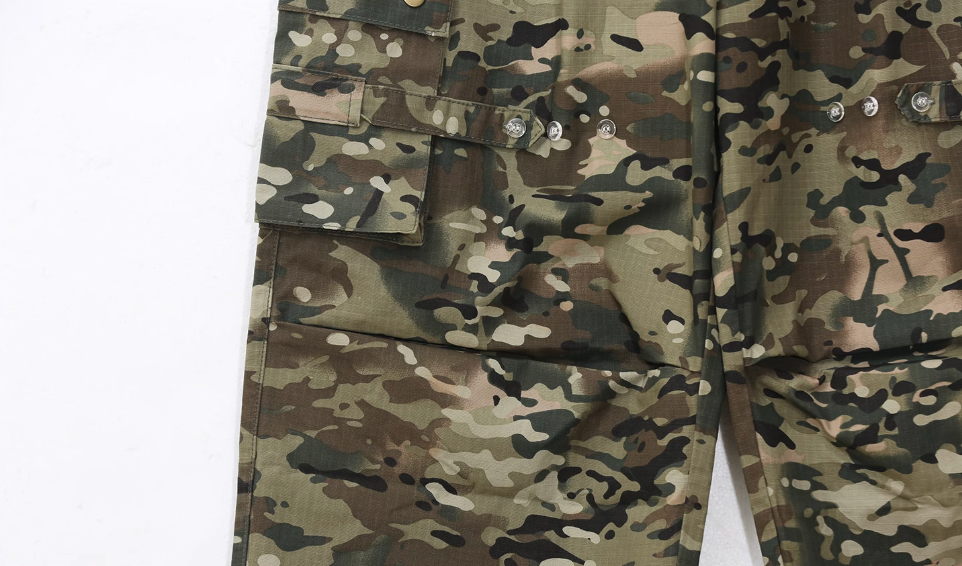 UNTILWERICH Military Camouflage Paratrooper Work Pants | Face 3 Face