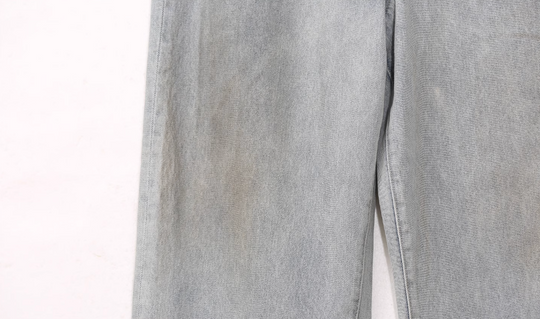 UNTILWERICH Dirty Wash Graffiti Print Jeans | Face 3 Face