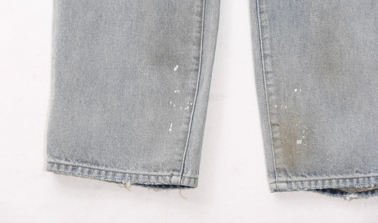 UNTILWERICH Dirty Wash Graffiti Print Jeans | Face 3 Face