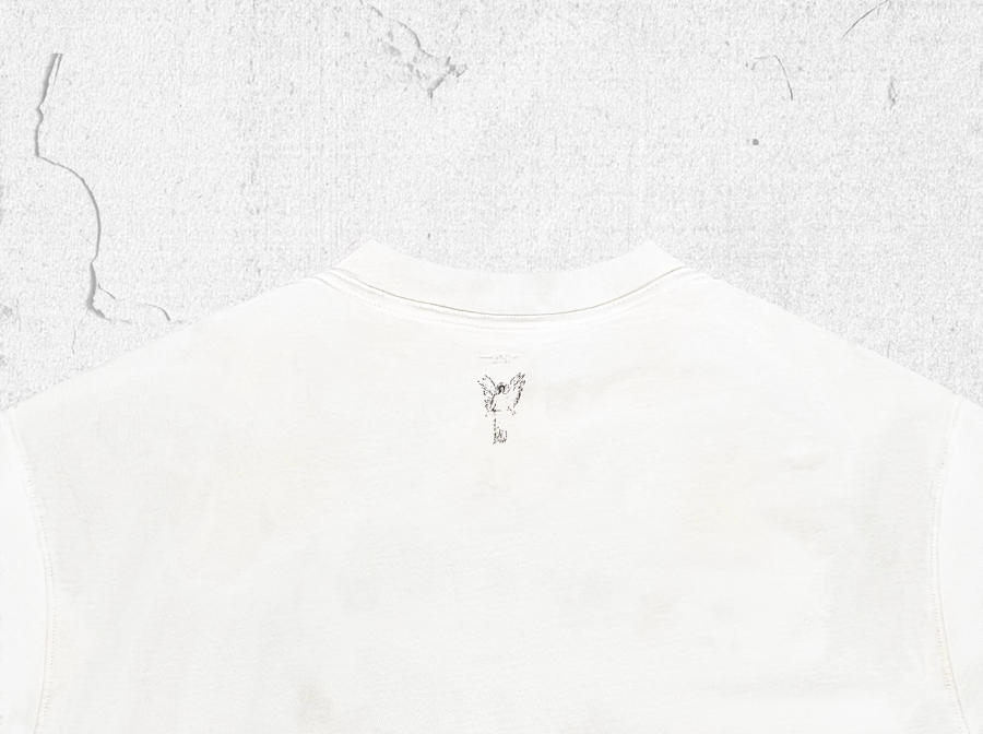 UNDERWATER Dirty-Dyed Distressed Life Is Pain Printed Tee | Face 3 Face