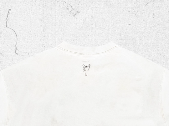 UNDERWATER Dirty-Dyed Distressed Life Is Pain Printed Tee | Face 3 Face