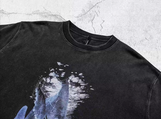 UNDERWATER Vintage Washed Destroyed Print Tee | Face 3 Face