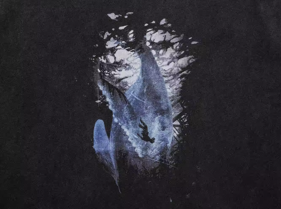 UNDERWATER Vintage Washed Destroyed Print Tee | Face 3 Face