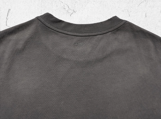 UNDERWATER Dirty Dye Destroyed Dusty Gray Vintage Print Tee | Face 3 Face