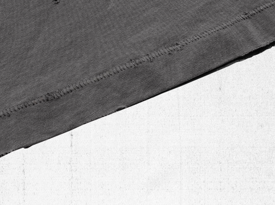 UNDERWATER Dirty Dye Destroyed Dusty Gray Vintage Print Tee | Face 3 Face