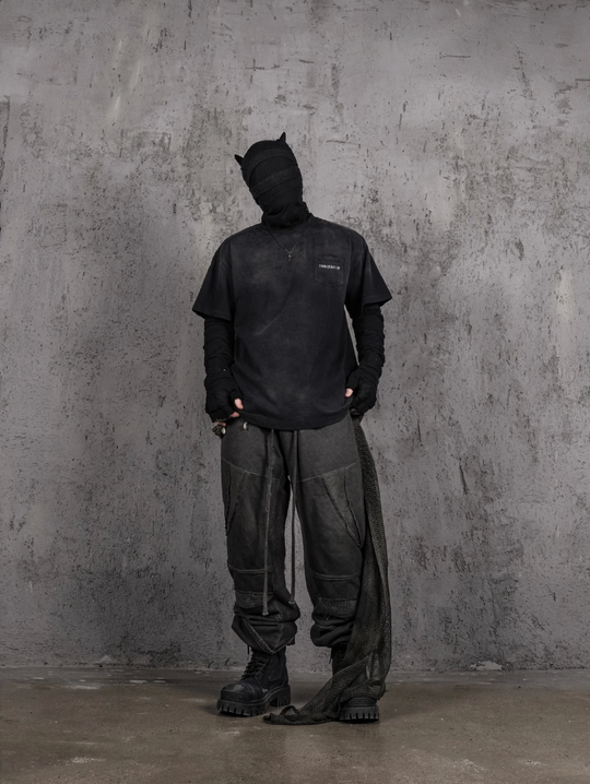 UNDERWATER Aged Wash Damage Vintage Pocket Tee | Face 3 Face