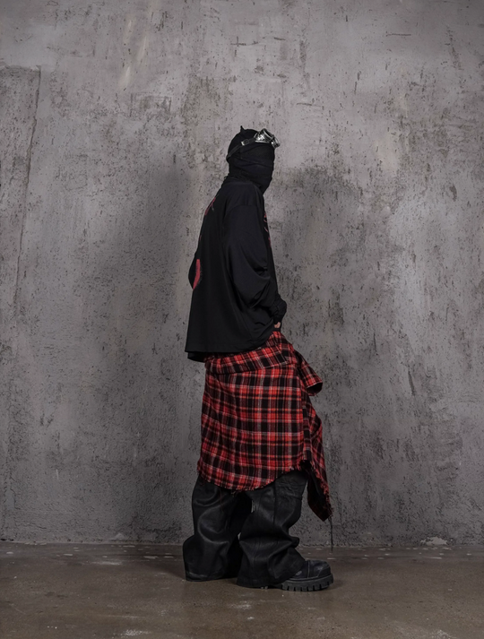 UNDERWATER Printed Patchwork Mesh Sports Long Sleeve Jersey Tee | Face 3 Face