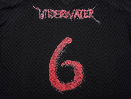 UNDERWATER Printed Patchwork Mesh Sports Long Sleeve Jersey Tee | Face 3 Face