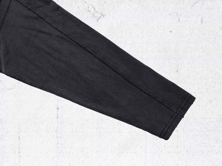 UNDERWATER Washed Deconstruction Patchwork Print Long Sleeve Tee | Face 3 Face