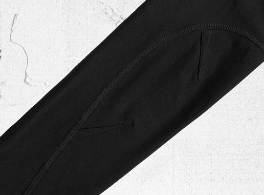 UNDERWATER Deconstructed Cross Embroidery Long Sleeve Tee | Face 3 Face