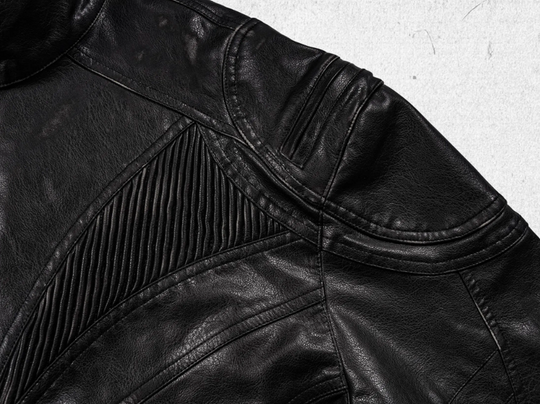 UNDERWATER Distressed Motorcycle Leather Jacket | Face 3 Face