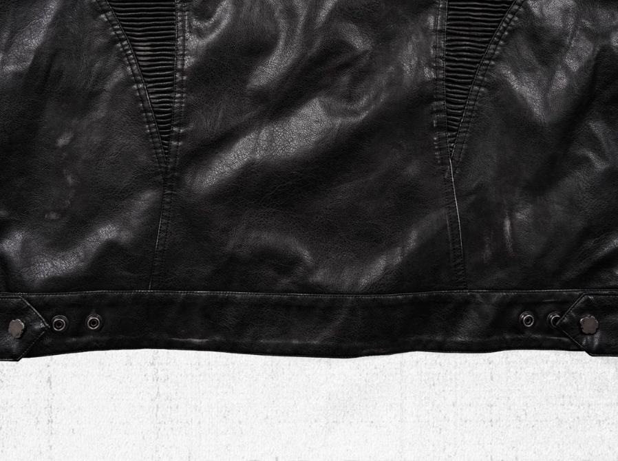 UNDERWATER Distressed Motorcycle Leather Jacket | Face 3 Face