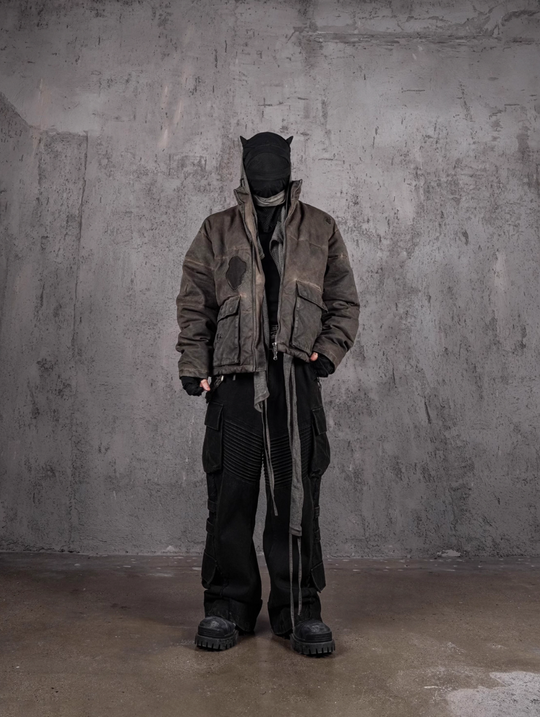 UNDERWATER Handmade Distressed Stitch Jacket | Face 3 Face