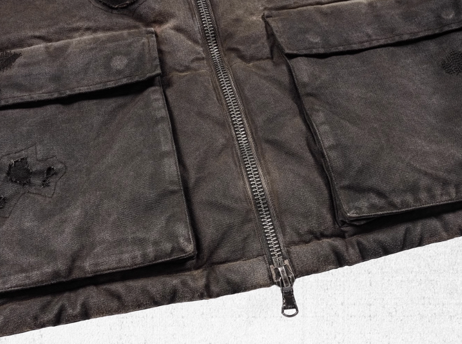 UNDERWATER Handmade Distressed Stitch Jacket | Face 3 Face