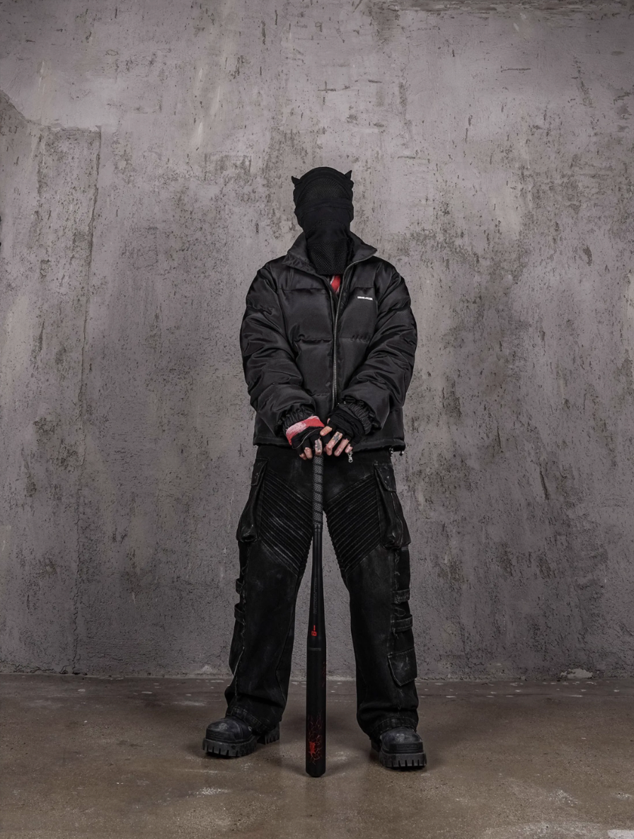 UNDERWATER STAFF Embroidered Down Jacket | Face 3 Face