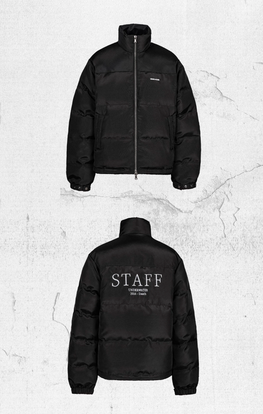 UNDERWATER STAFF Embroidered Down Jacket | Face 3 Face