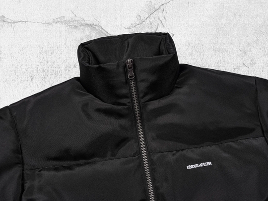 UNDERWATER STAFF Embroidered Down Jacket | Face 3 Face