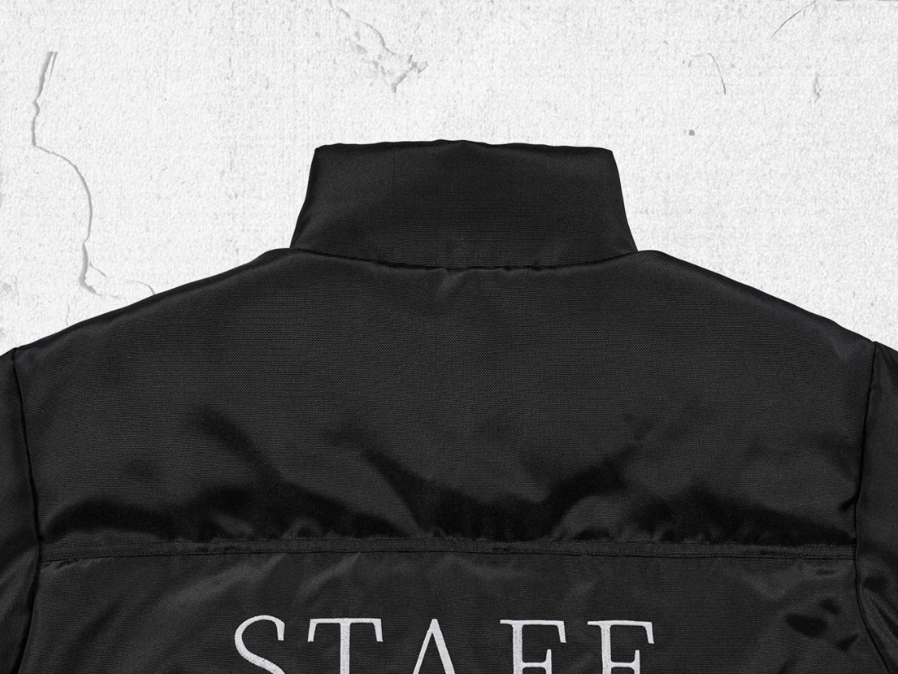 UNDERWATER STAFF Embroidered Down Jacket | Face 3 Face