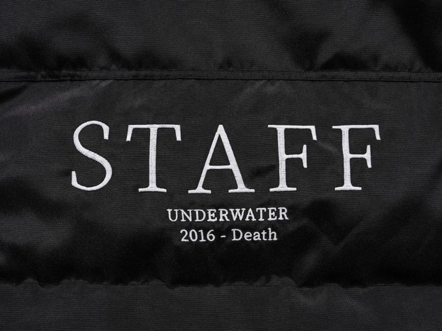 UNDERWATER STAFF Embroidered Down Jacket | Face 3 Face