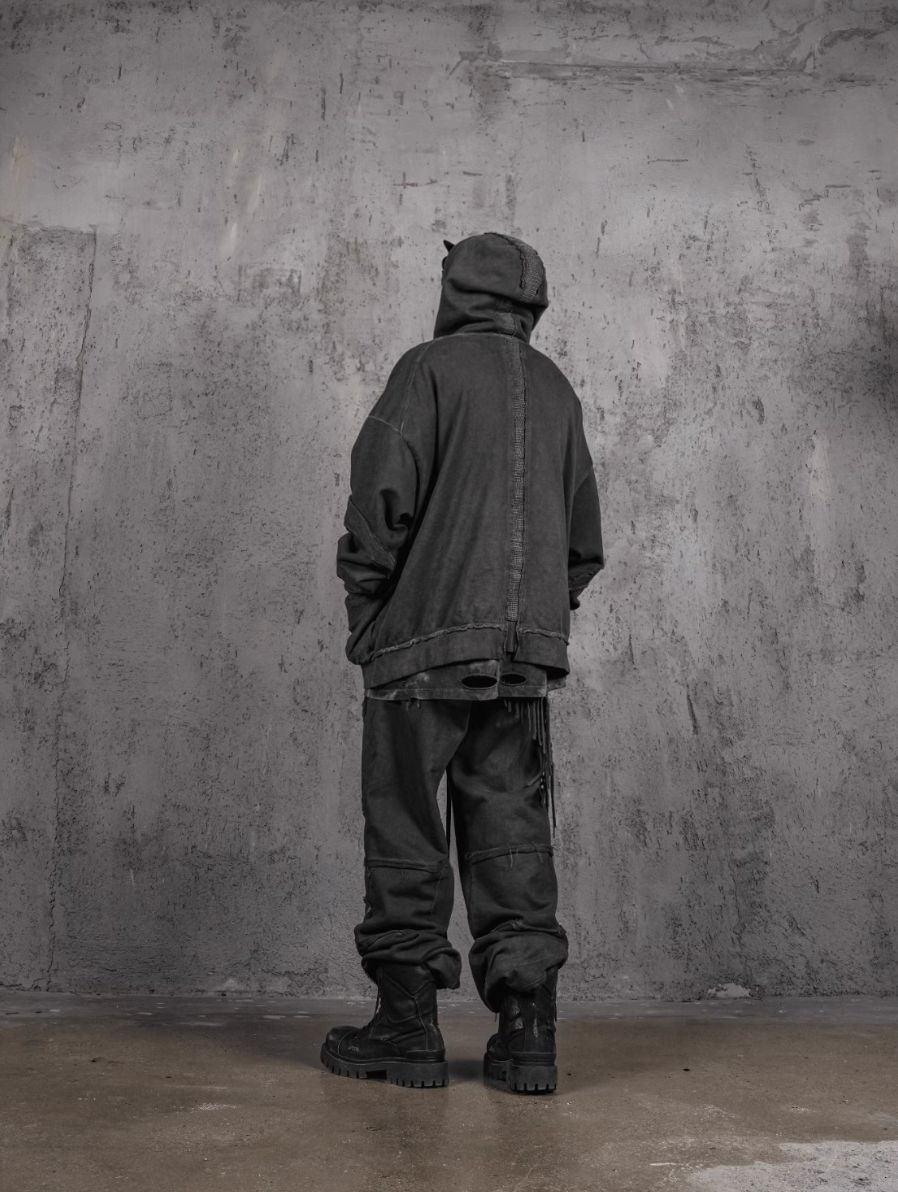 UNDERWATER Dirty Wash Deconstructed Drawstring Sweatpants | Face 3 Face