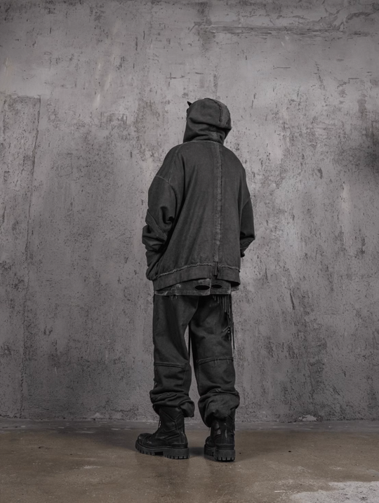 UNDERWATER Dirty Wash Deconstructed Drawstring Sweatpants | Face 3 Face