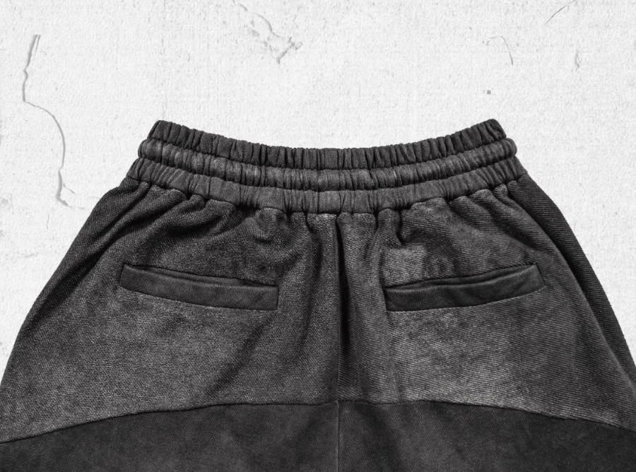UNDERWATER Dirty Wash Deconstructed Drawstring Sweatpants | Face 3 Face
