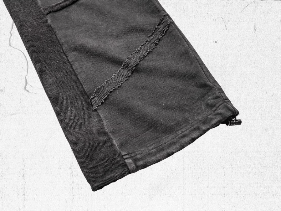 UNDERWATER Dirty Wash Deconstructed Drawstring Sweatpants | Face 3 Face