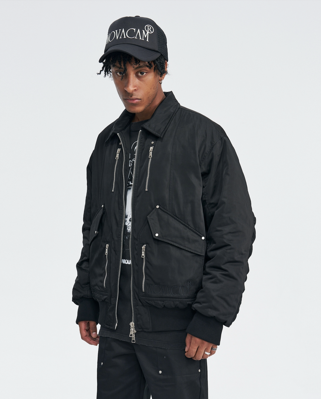 NOVACAM MA-1 Military Bomber Jacket | Face 3 Face