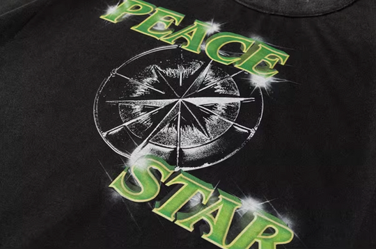 NOVACAM Master Customized Vintage Printed Destroyed Tee | Face 3 Face