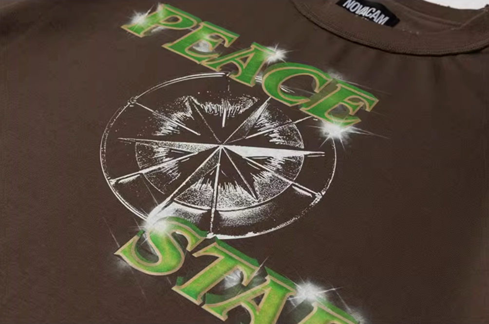 NOVACAM Master Customized Vintage Printed Destroyed Tee | Face 3 Face