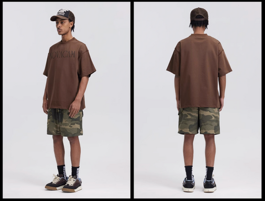 NOVACAM Simple Logo Ground Edge Backstitch Tee | Face 3 Face