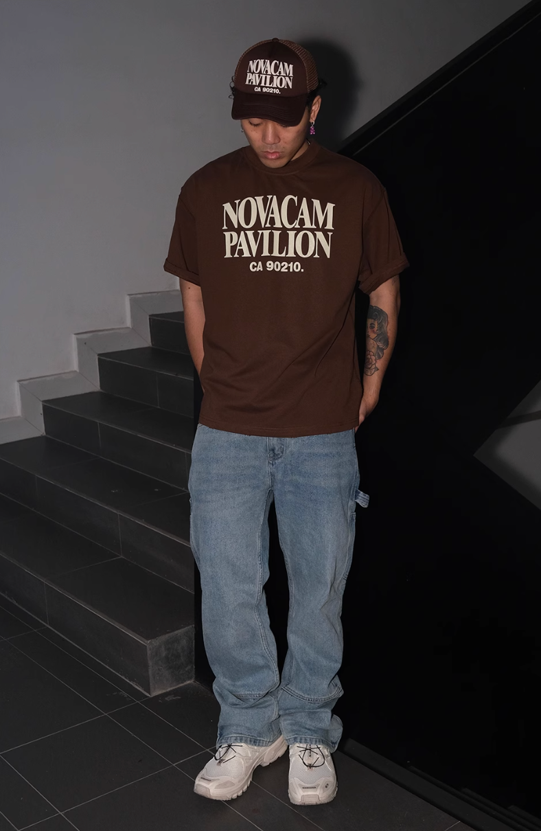 NOVACAM Simple Logo Reverse Stitching Tee | Face 3 Face