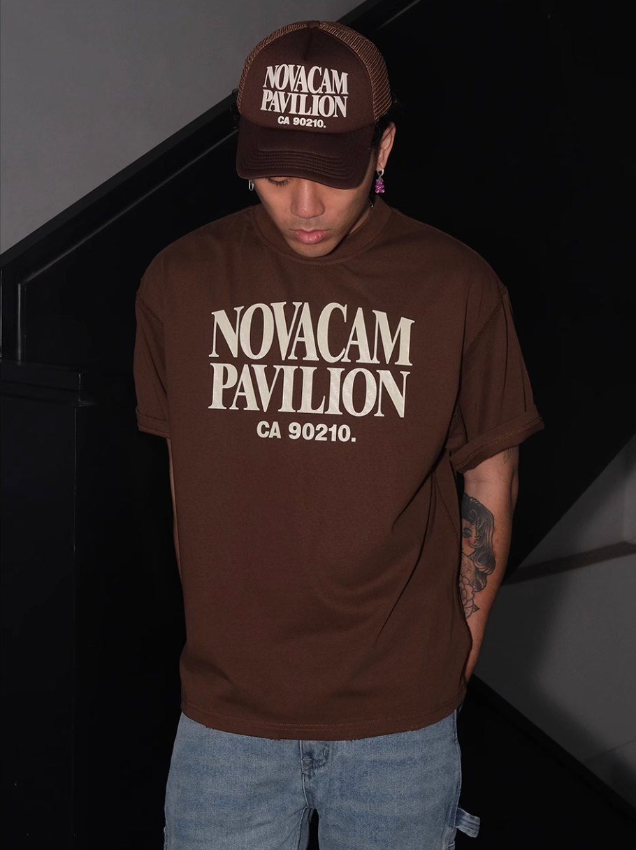 NOVACAM Simple Logo Reverse Stitching Tee | Face 3 Face