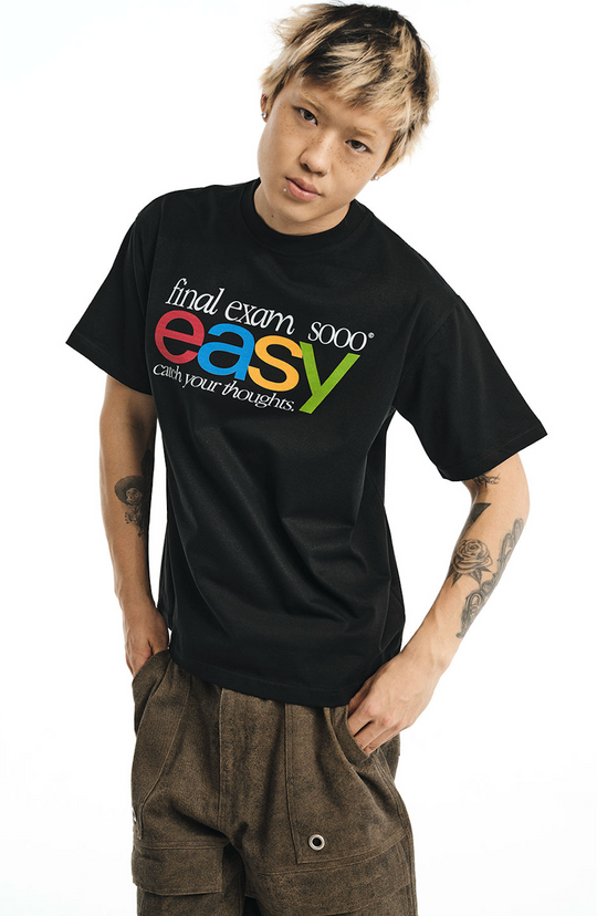 NOVACAM easy Letters Print Tee | Face 3 Face