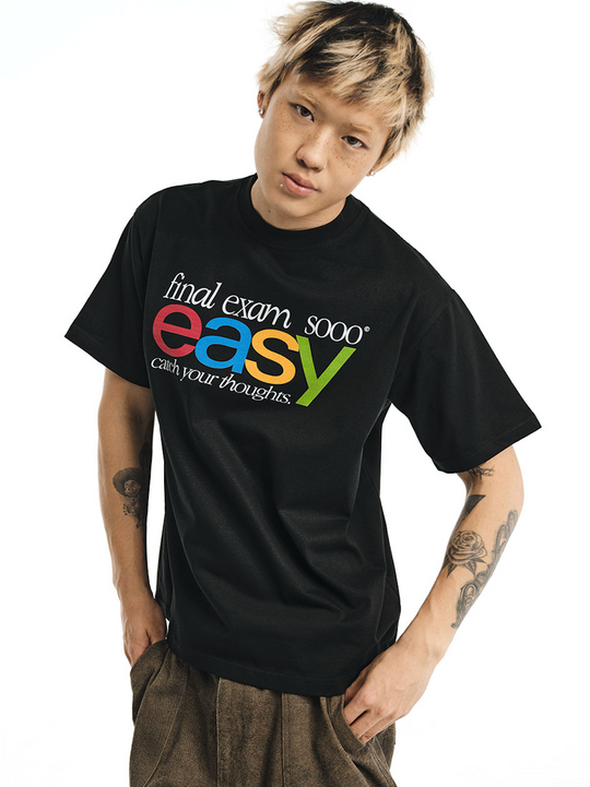 NOVACAM easy Letters Print Tee | Face 3 Face