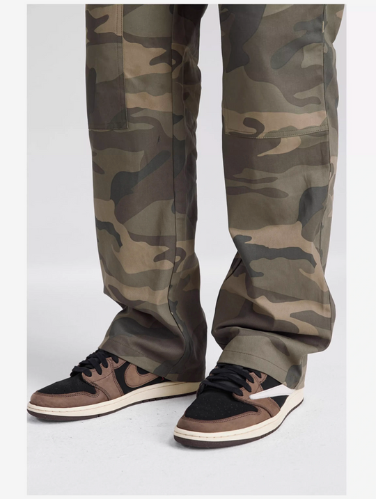 NOVACAM Camouflage Studded Double Knee Functional Pants | Face 3 Face