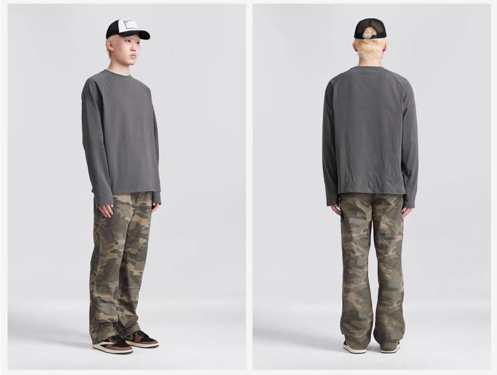 NOVACAM Camouflage Studded Double Knee Functional Pants | Face 3 Face