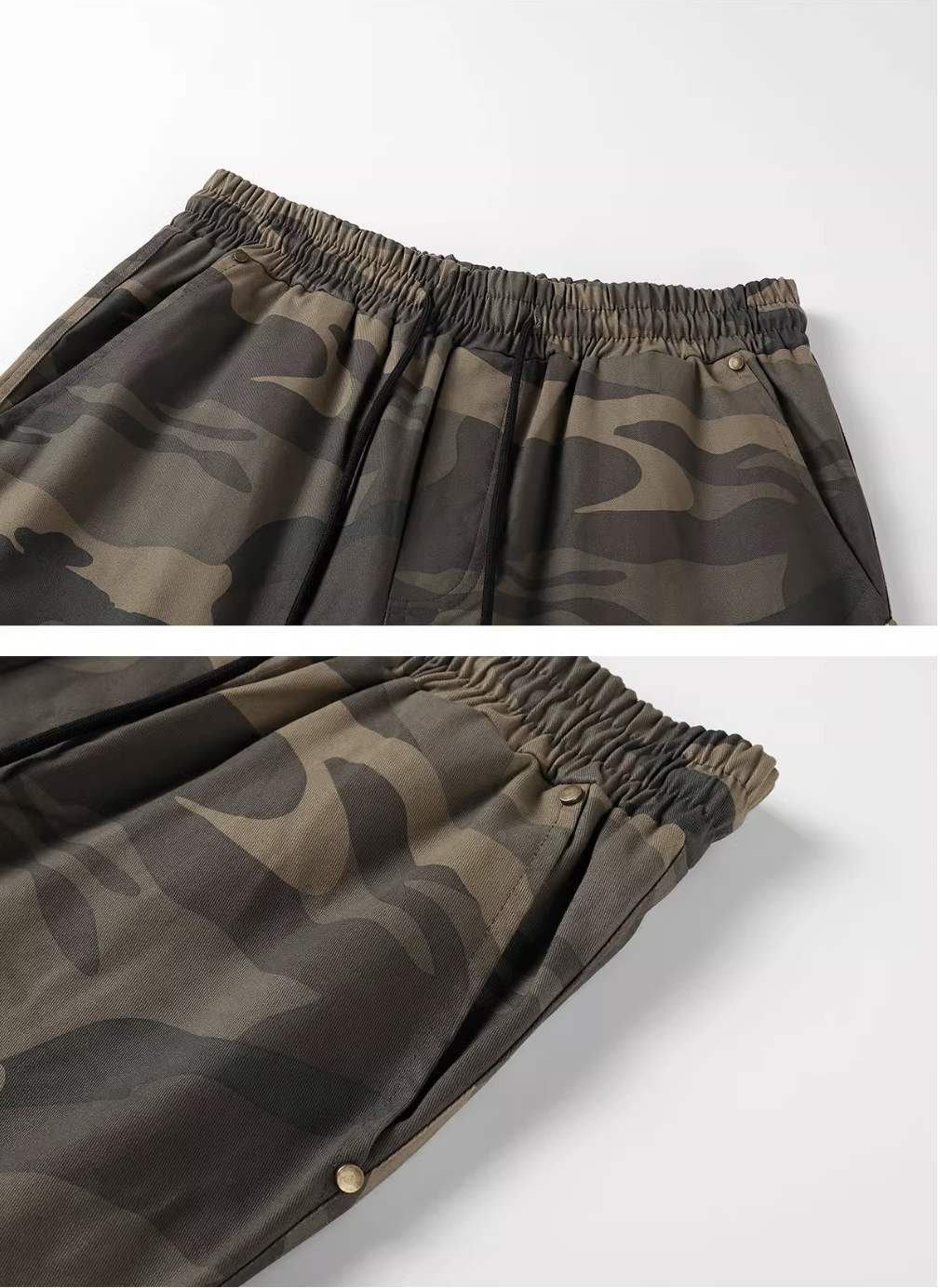 NOVACAM Camouflage Studded Double Knee Functional Pants | Face 3 Face