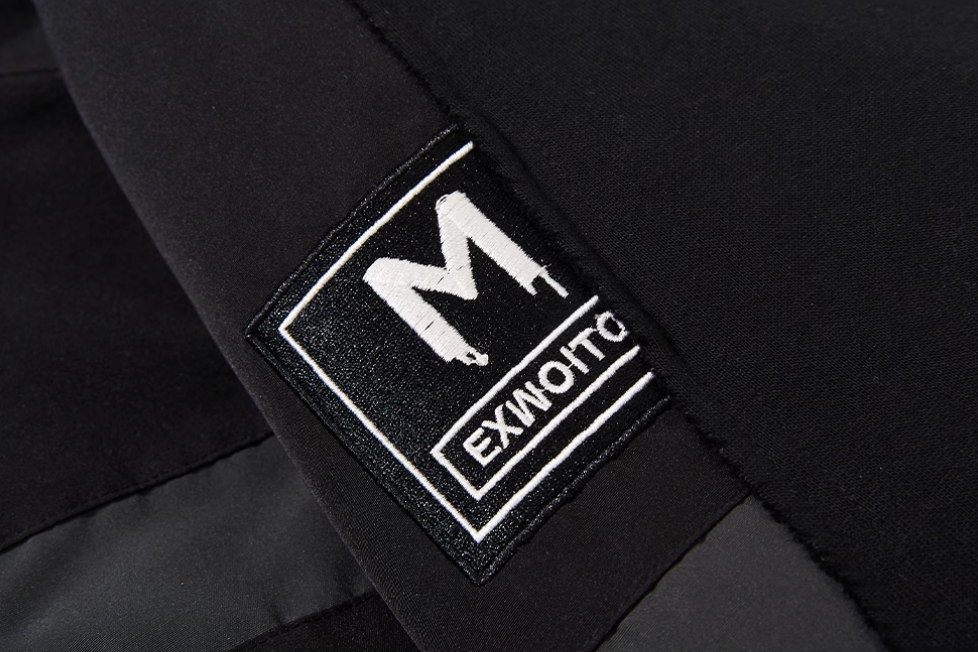 BLIND NO PLAN Colorblocked Embroidered Hooded Track Jacket | Face 3 Face