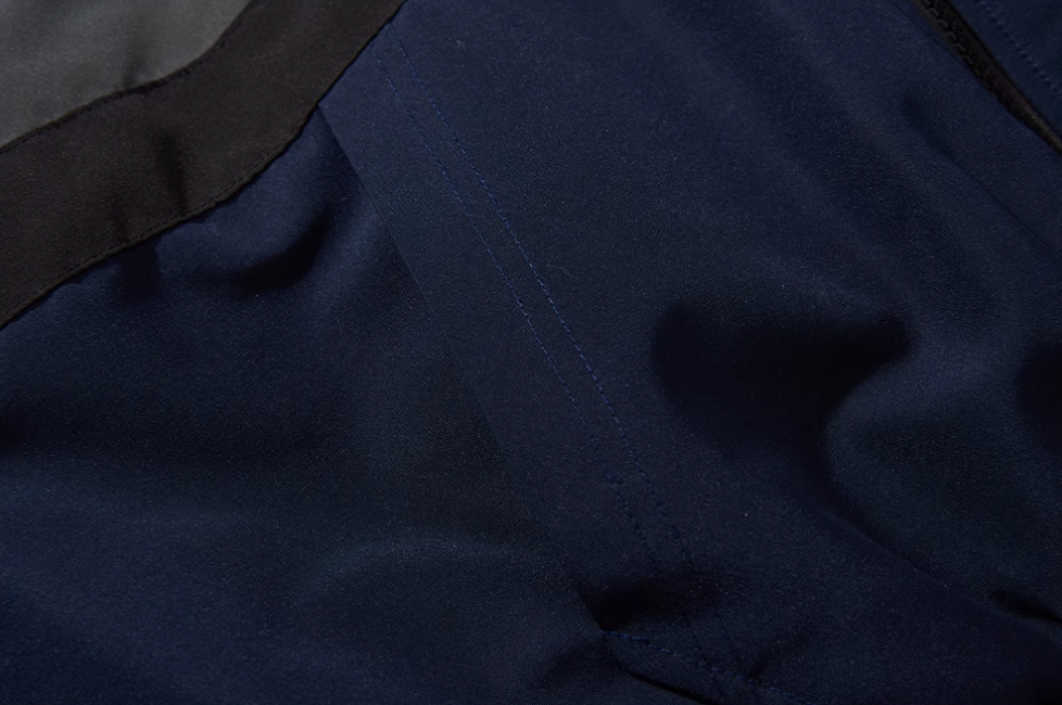 BLIND NO PLAN Colorblocked Embroidered Hooded Track Jacket | Face 3 Face