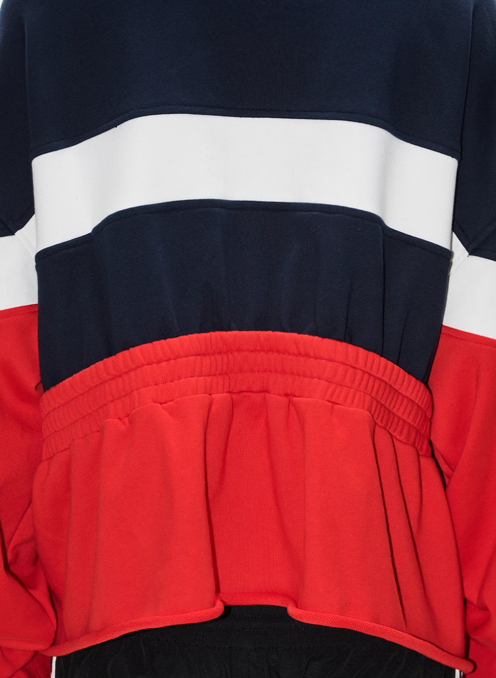 BLIND NO PLAN Colorblocked High Neck Jersey Track Jacket | Face 3 Face
