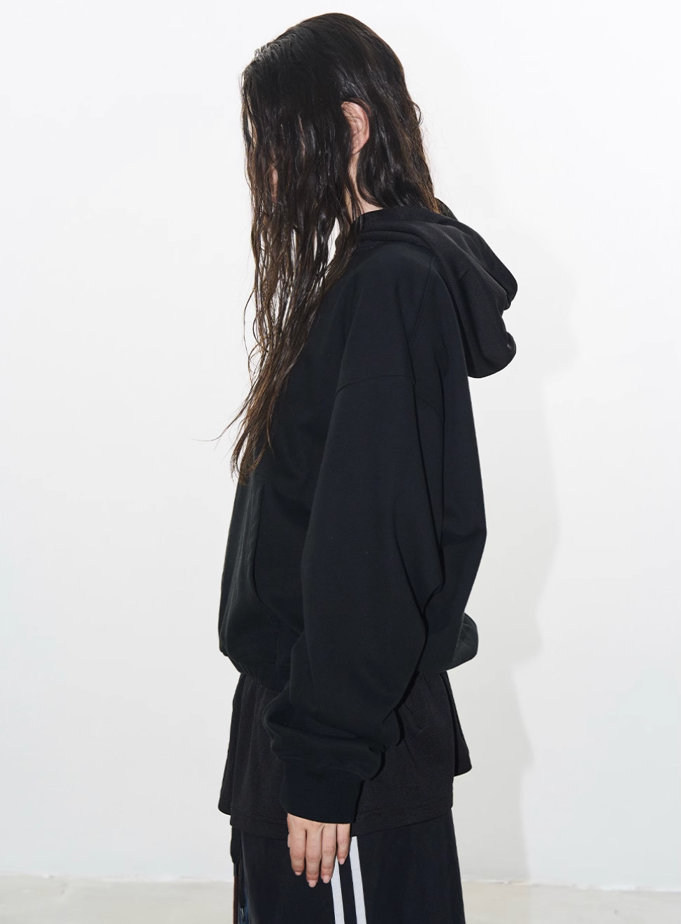 BLIND NO PLAN Layered Design Printed Hoodie | Face 3 Face