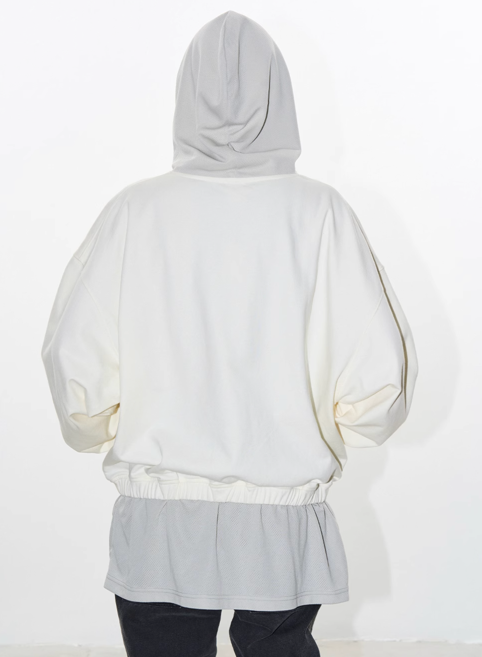 BLIND NO PLAN Layered Design Printed Hoodie | Face 3 Face