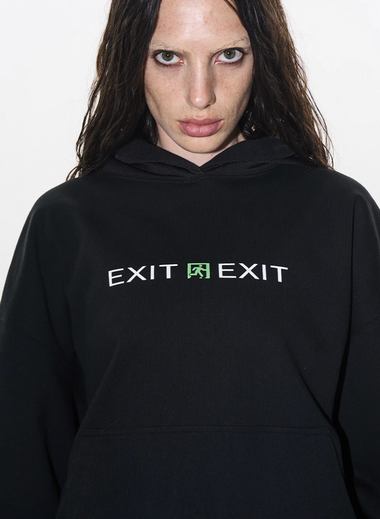 BLIND NO PLAN Layered Design Printed Hoodie | Face 3 Face