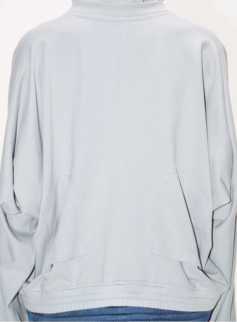 BLIND NO PLAN Multi-Layered Reconstructed Screen-Printed Hoodie | Face 3 Face