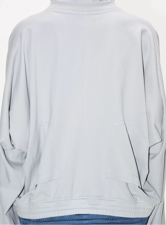 BLIND NO PLAN Multi-Layered Reconstructed Screen-Printed Hoodie | Face 3 Face